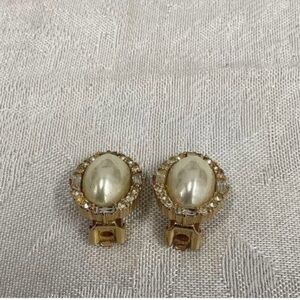 Christian Dior earrings and comes with Certificate of Authentication
